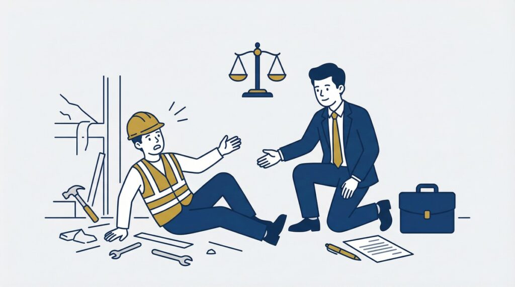 wypadek przy pracy pracownik tymczasowy