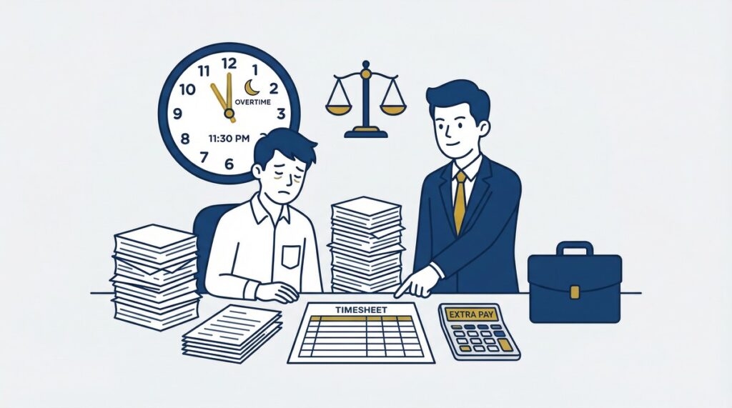 nadgodziny Holandia prawa