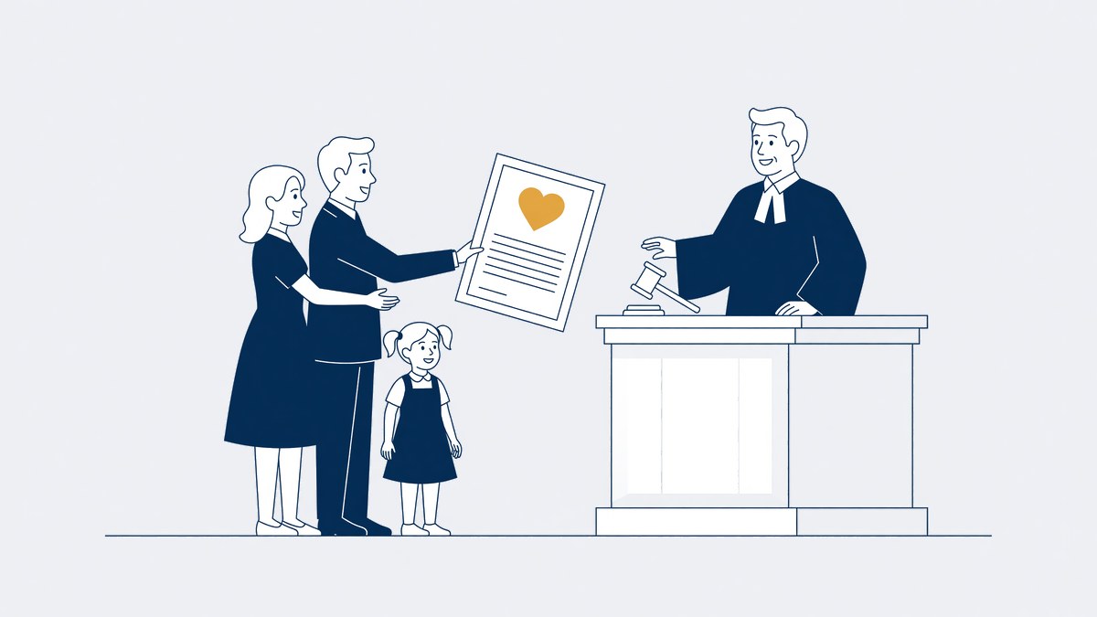 Para z dzieckiem omawia adopcję dziecka partnera w Holandii
