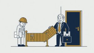 Ilustracja: Belemmeringsverbod – zakaz utrudniania stałego zatrudnienia