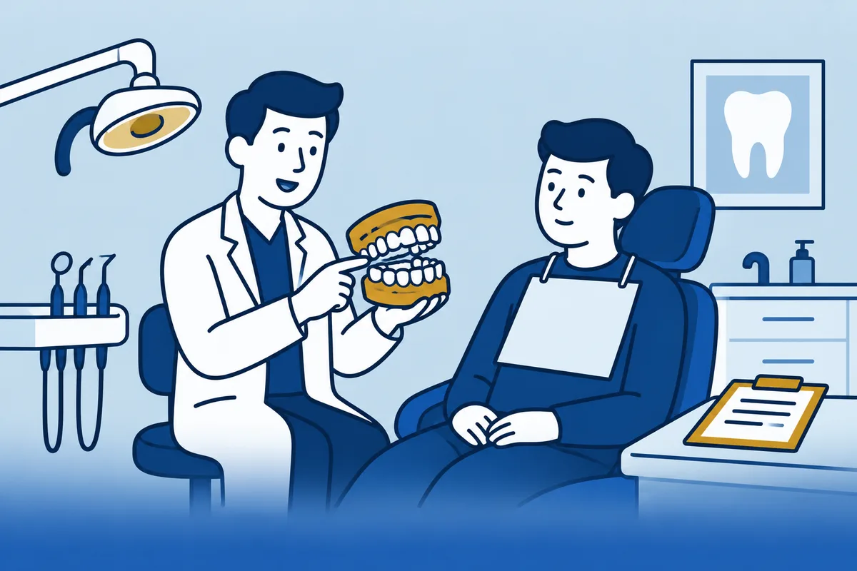 Uszkodzony ząb po wypadku – konsultacja u dentysty